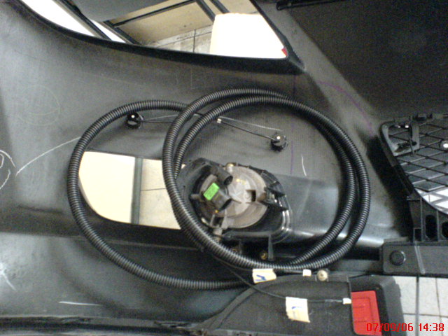 Pas moins de 5M de gaines ont ete necessaire!! et une vingtaine de colliers rislan