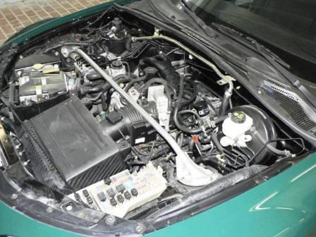 vue sur le moteur