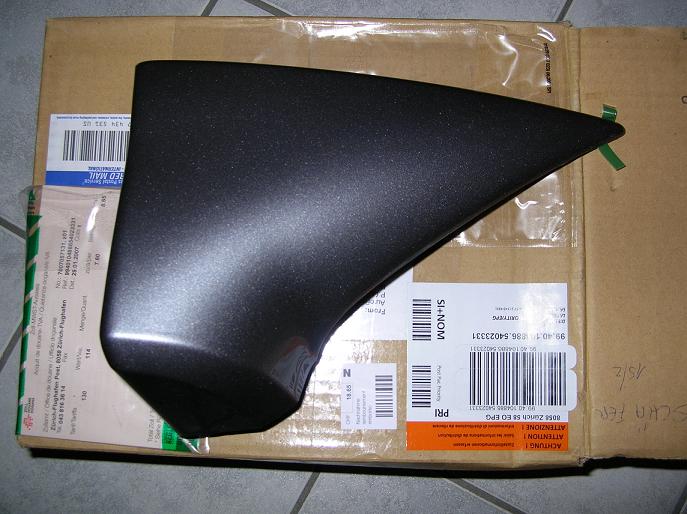 Rear aero flare