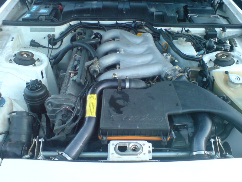 la compartiment moteur d'origine, pas pour trés longtemps