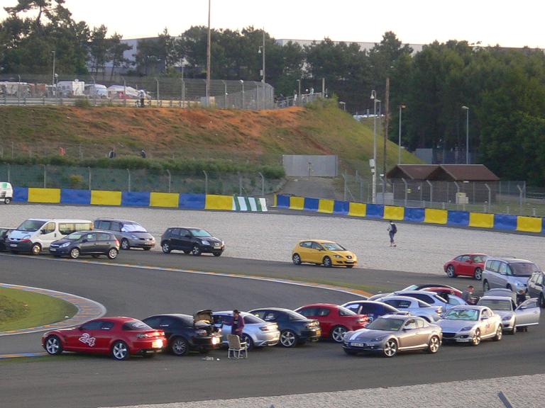 THE RX8 CAMP !! dimanche matin à 7h30 et déjà debout !!