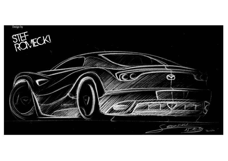 RX7 SR  Sketch 3/4 AR