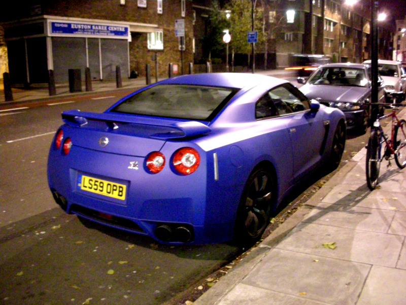 GTR Bleue mat !!