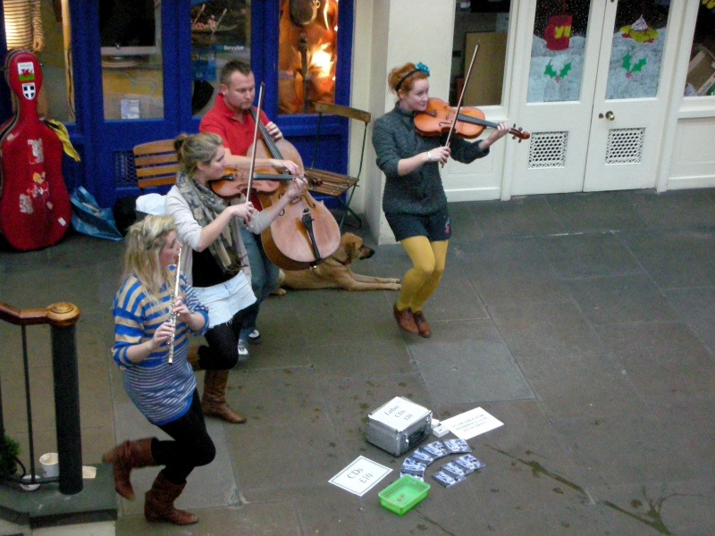 Musiciens à Covent Garden