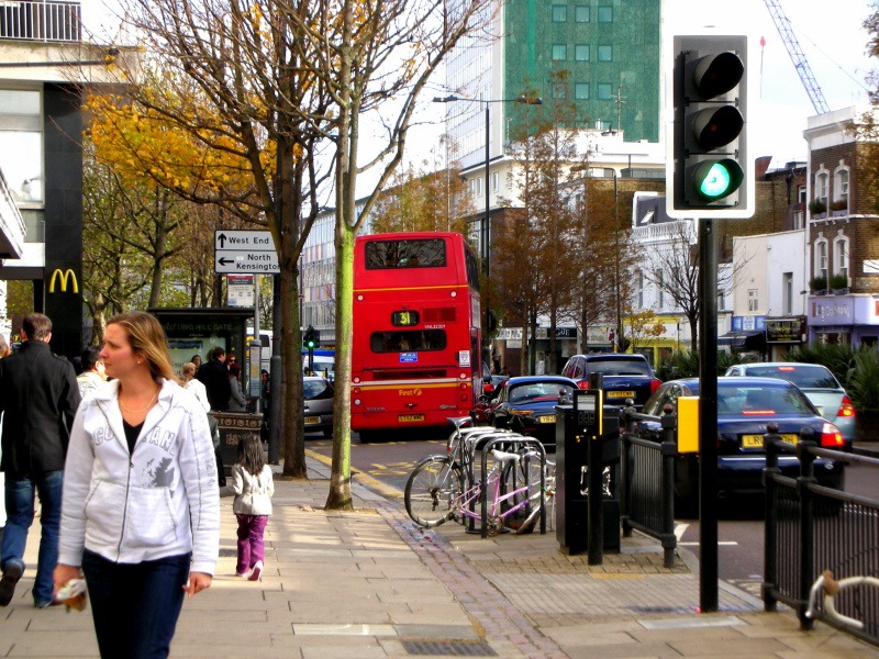 Un Z8 s'est caché sur cette photo de Notting Hill...