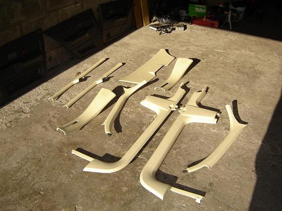 plastique recouvert également