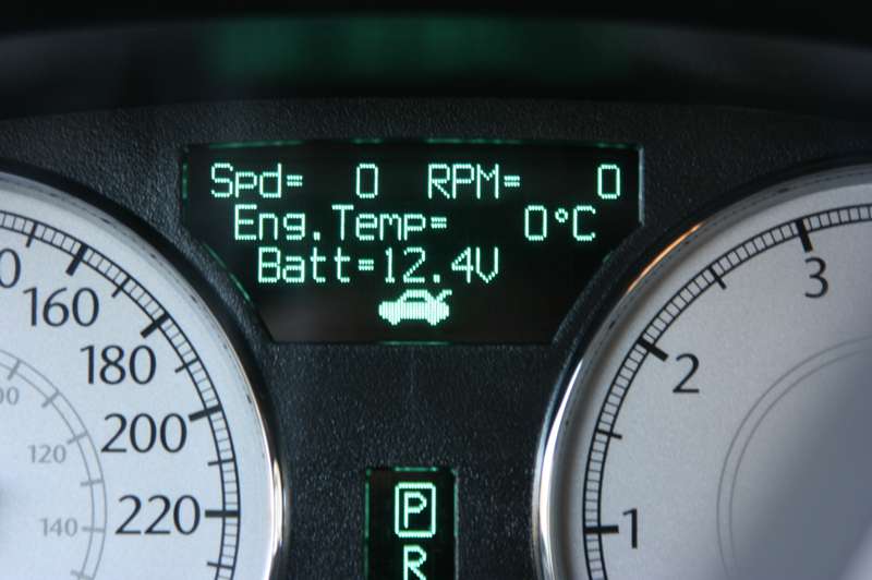 L'une des infos les plus intéressantes avec notamment la température du moteur en temps réel.