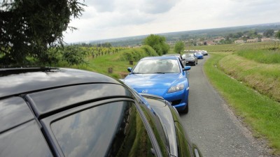 Convoi direction Loupiac