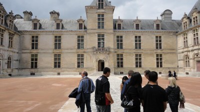 Entrée du Château de Cadillac