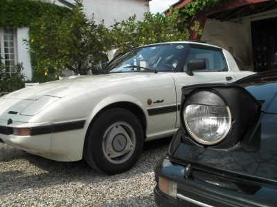 rx7 fb black and white