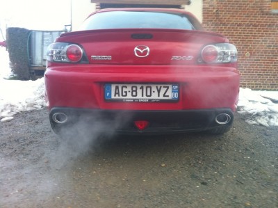 catback scorpion + feux arriére a led