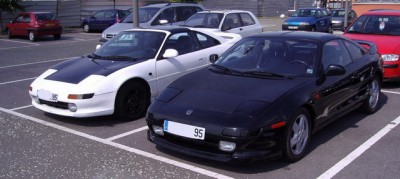 toyota mr2 turbo noire
