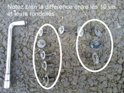 Les vis du dessous du parechoc.jpg (228.07 Kio) Consulté 26963 fois Différentes ...