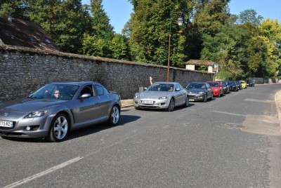 L'arrière de la queue à Saint Germain Laxis.