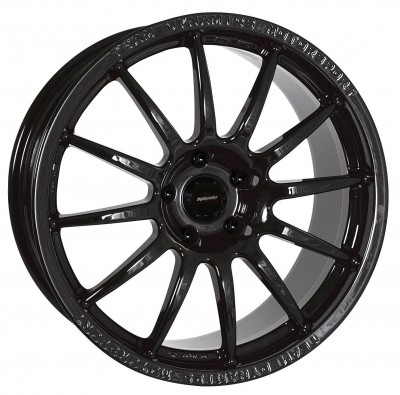 En noir Gloss 16&quot; Av et 17&quot; Ar