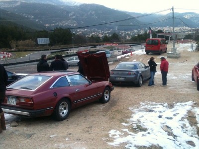 fairlady + piste de kart