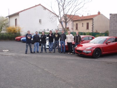 La nana prend la photo.