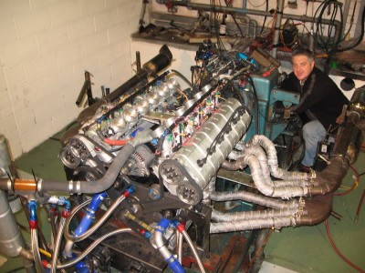 Moteur V12 TVR (avec John Ravenscoft si je dis pas de bêtises)
