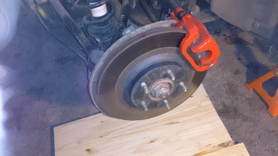Roue démonter