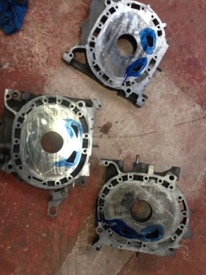 Les 3 plates terminées.