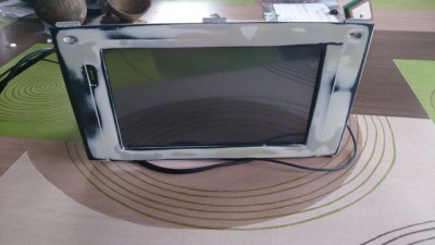 Gps snooper 7&quot; encastré dans le support d'origine