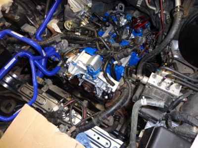 Aaargh, y a une pieuvre bleue dans mon moteur!