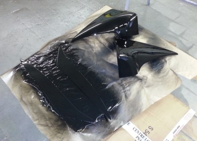 Sabot arrières - Aero rear flares<br />Paupières de phares avant - Front eyelieds