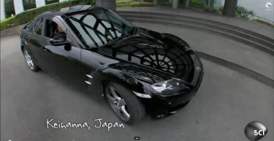 Professeur Hiroshi Ishiguro's Mazda Rx-8