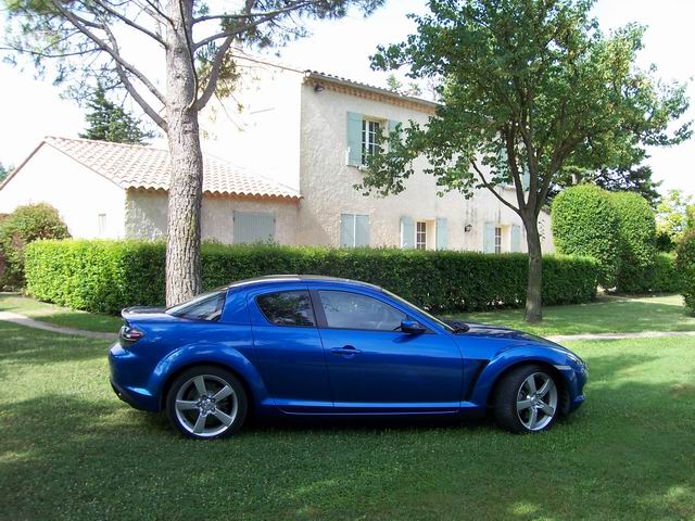 Quelques ans plus tard, ma Belle RX8