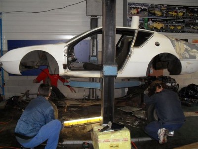 Separation chassis coque