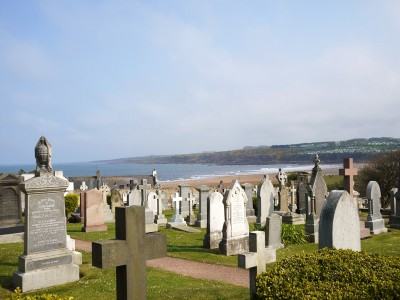 Le cimetière de St Andrews