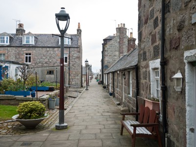 Footdee, le quartier des pêcheurs à Aberdeen