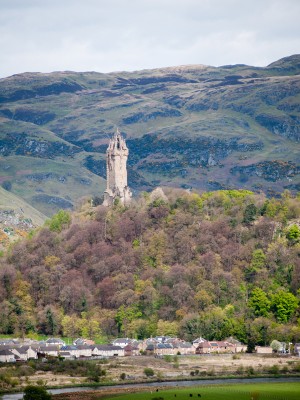 The William Wallace Monument, hommage au chef de guerre écossais qui a dézinguer les anglais.
