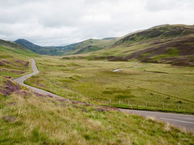 La A93 en direction de Braemar (bis)