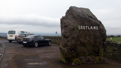 A la frontière entre l'Angleterre et l'Ecosse