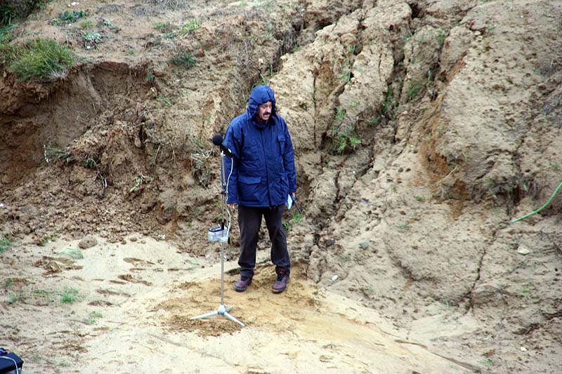 Le shit job de la journée .... prendre les mesures sonores .... Zolder = max 95 db !!!!
