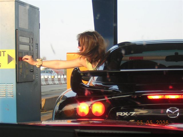 pas facile le payage en RX-7