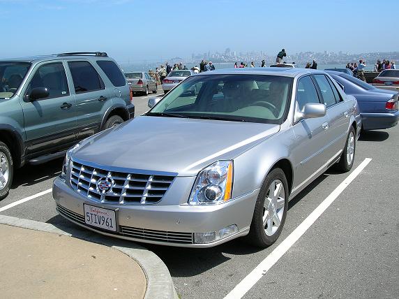 Notre voiture de loc. Cadillac DTS V8