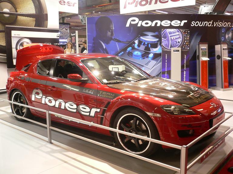 la deuxième Rx8 du salon...