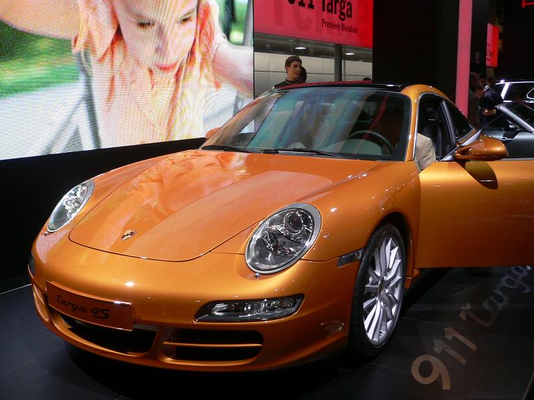 Porsche Targa, superbe couleur !