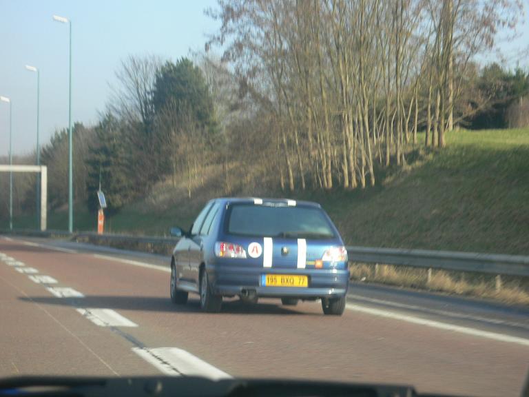 un kéké en allant sur Epernay, ça commence bien ;-)
