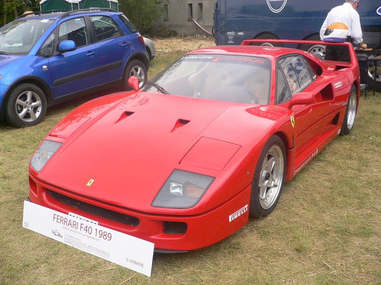 Ferrari F40, ex propriété de Nigel Mansell !!!