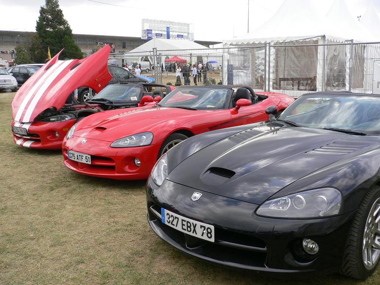 Enormément de Viper à ce rassemblement !