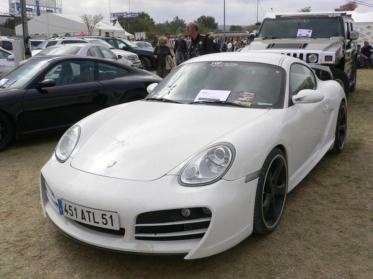 la rare new Porsche Cayman TECHART , &quot;je suis fan&quot; !!!!