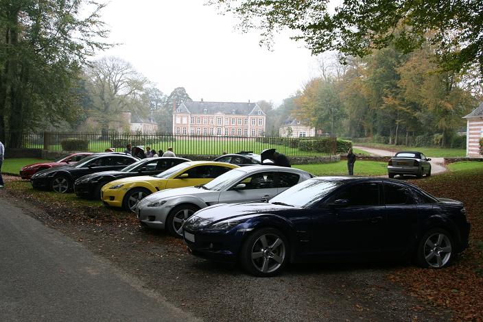 Petit goûter au milieu du rallye