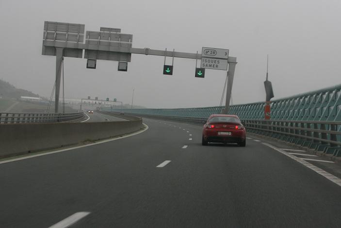 Sur un viaduc