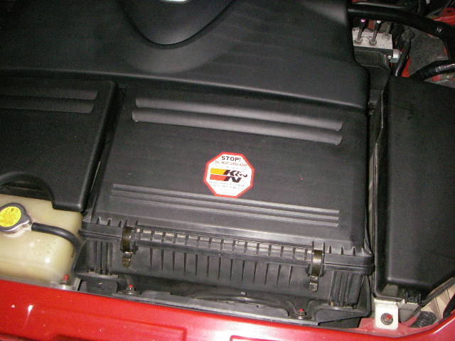 Sticker K&amp;N &quot;permanent filteré