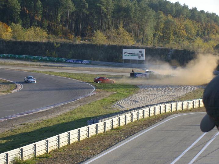APRES, la RX8 s'enflamme ;)