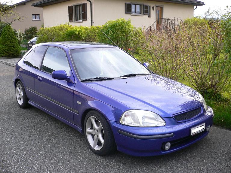 la Civic Vti de Michel, effet Vtec garanti ;p
