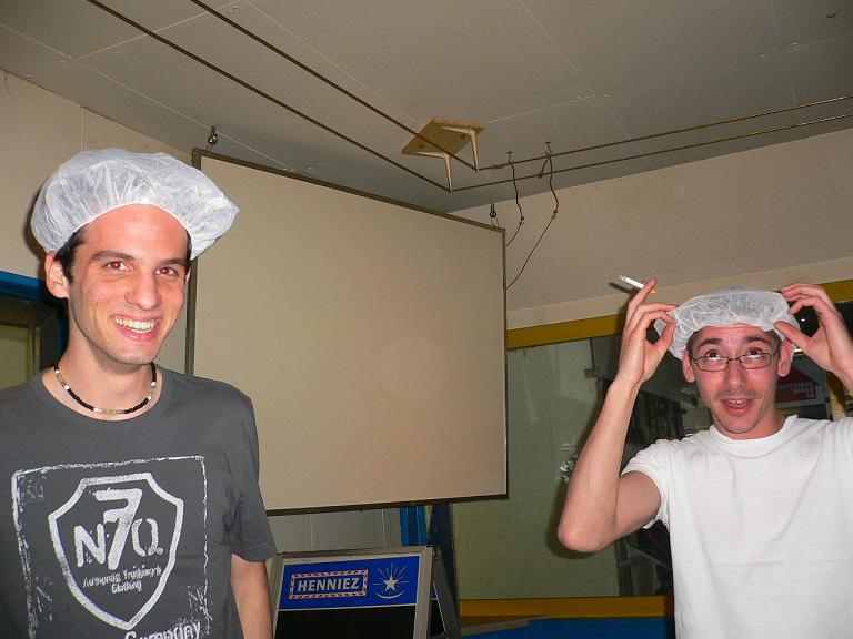 Bartste et Nosferatu en bonnet....pour faire du karting bien sûr !!!